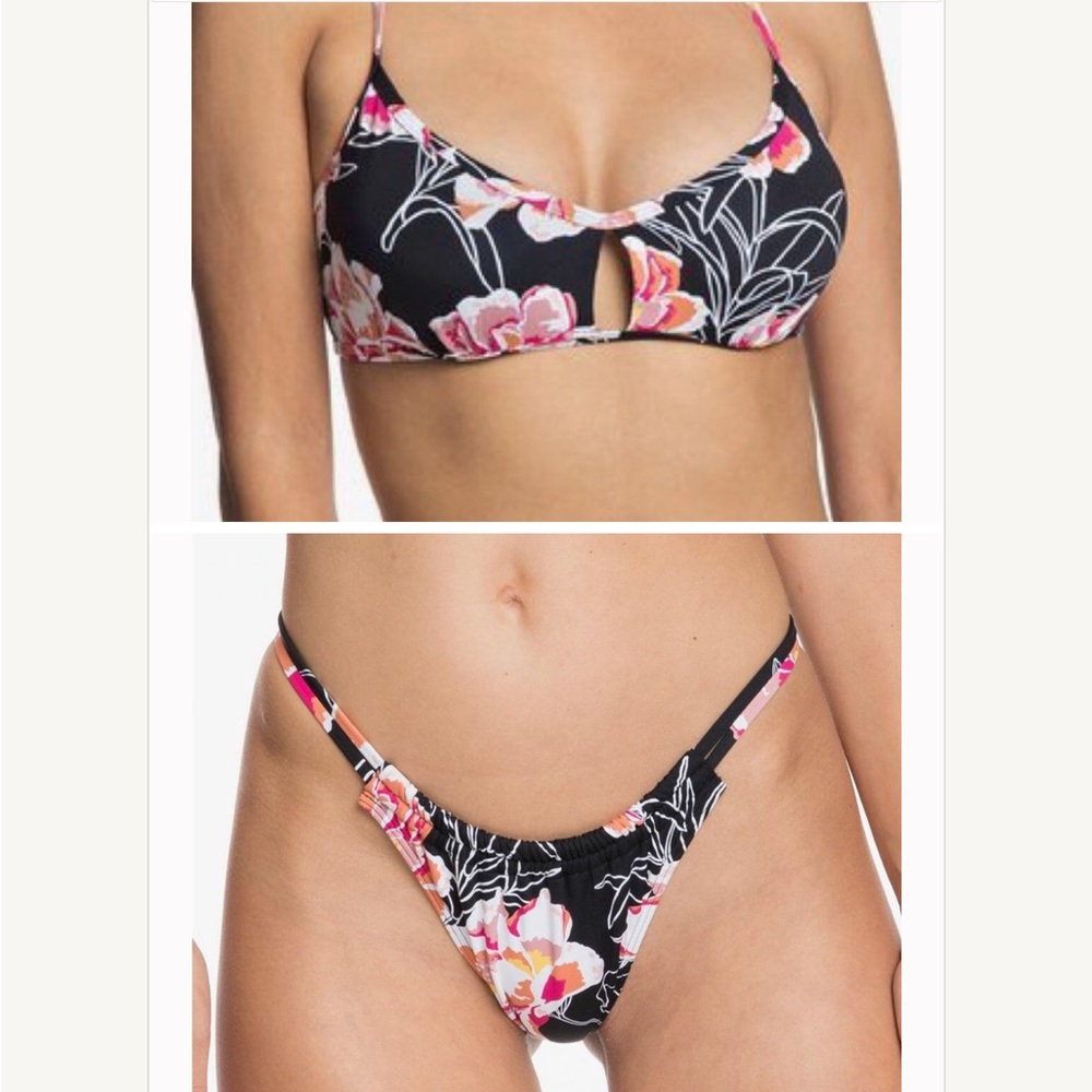 New Roxy 2 piece Brazilian bikini